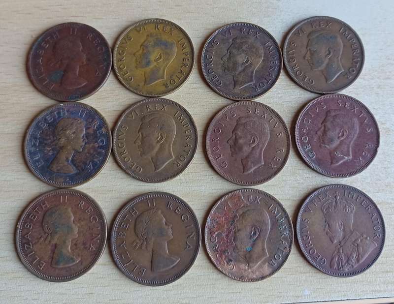 union of South Africa 1 Penny's