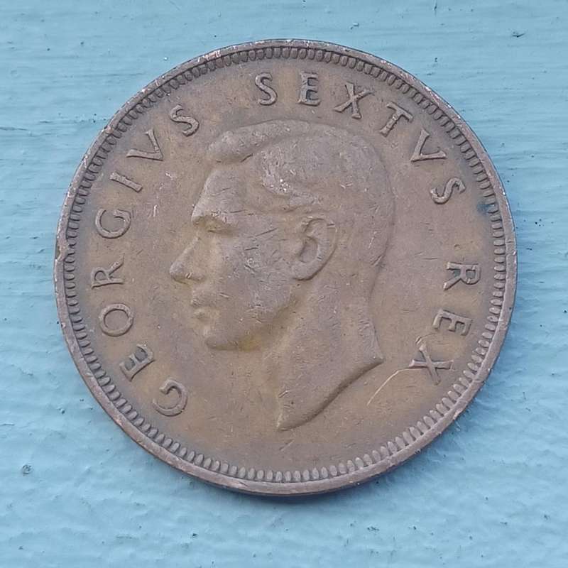 1952 ~ 1D Penny  ~ South Africa