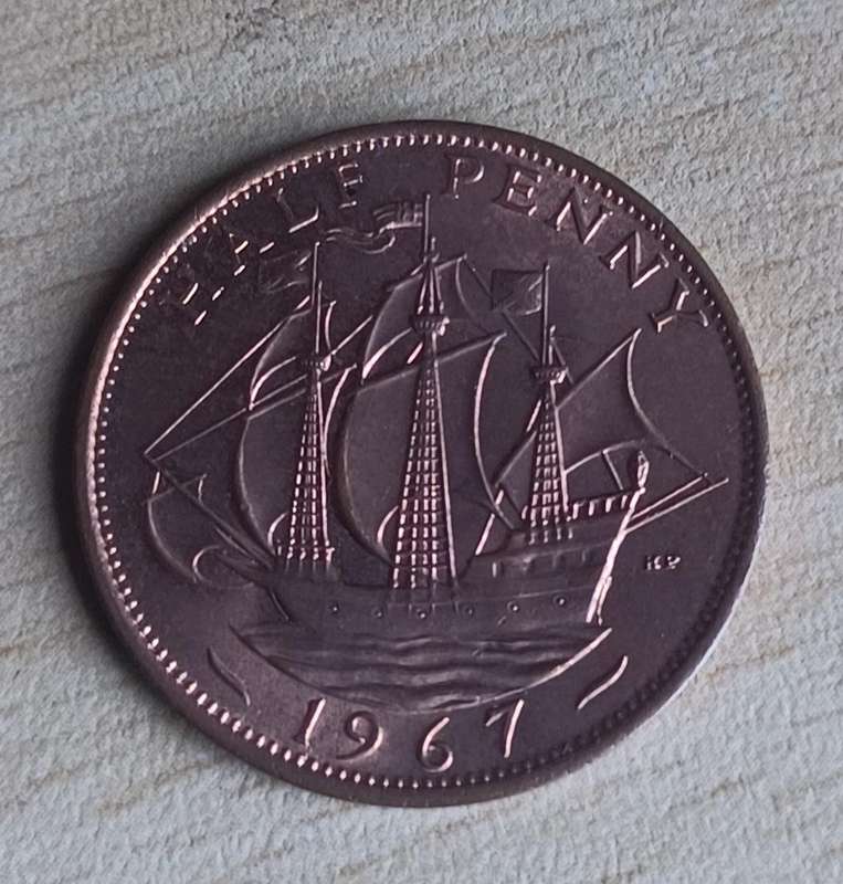 1967 1/2 Penny