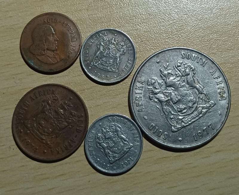 South Africa  Coins