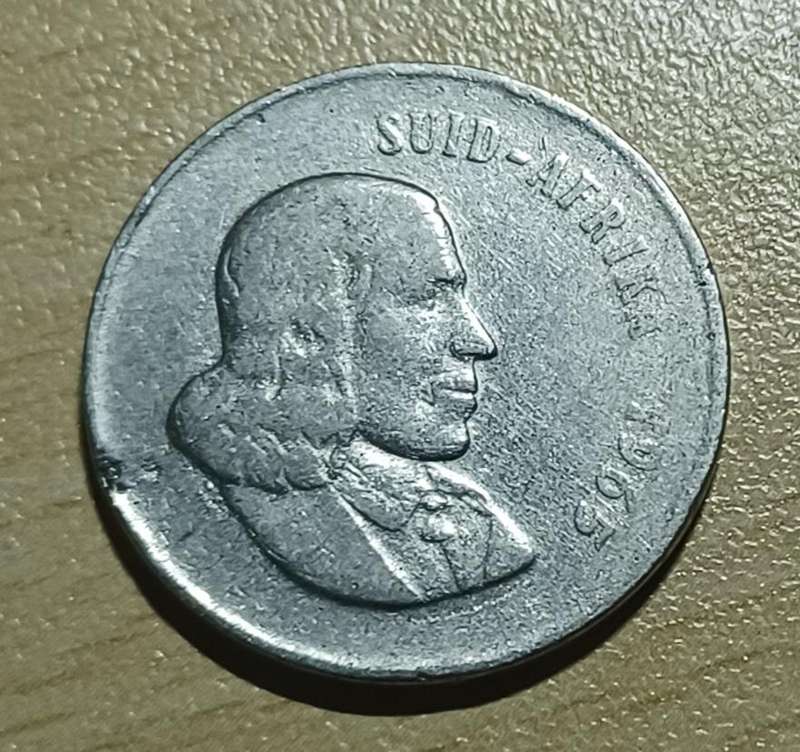 1965 South Africa 20C ~ afrikaans