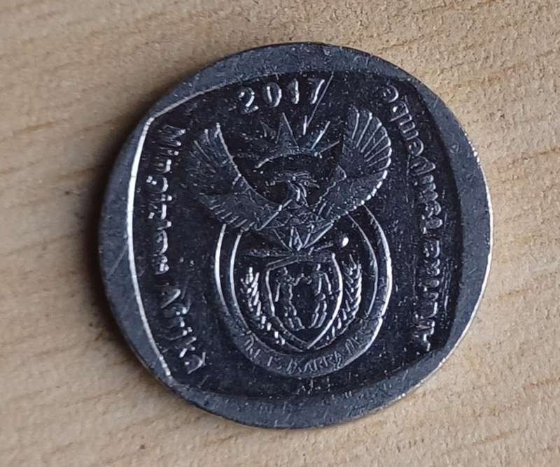 2017 South Africa - two rand coin
