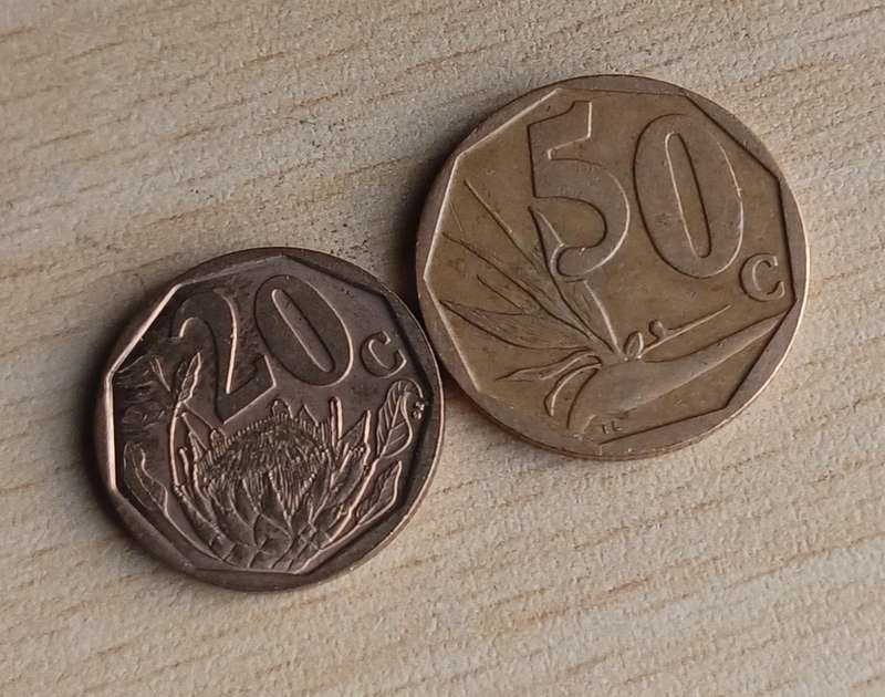 2008 South Africa - 20 & 50 cent