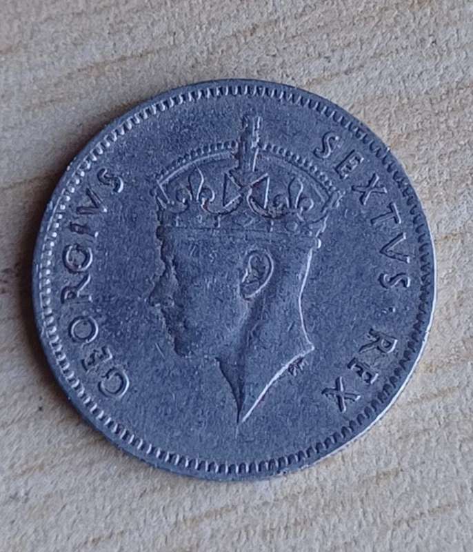 1949 East Africa 50 cent