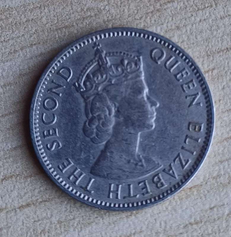 1955 East Africa 50 cent