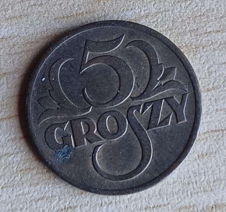 1923 ~ 5 Groszy Poland