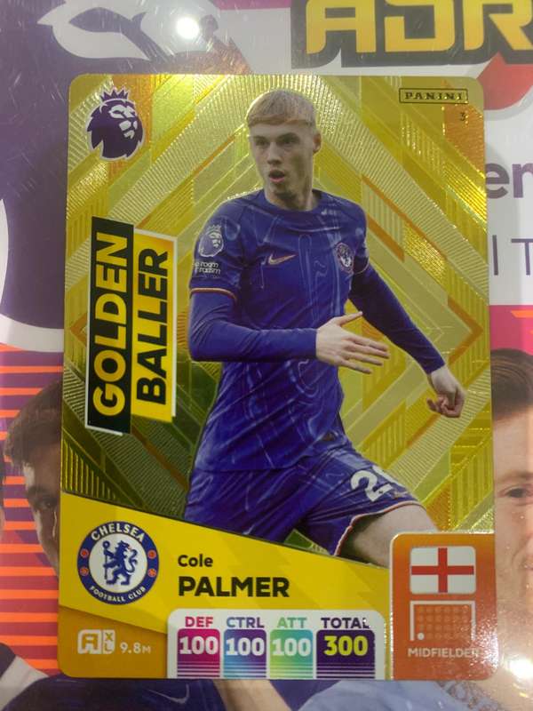 Panini English Premier League 2024 - Cole Palmer - Golden Baller