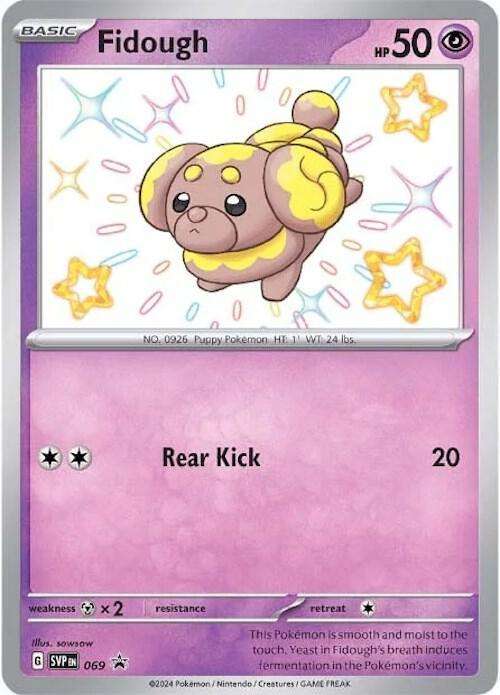 Pokemon - Fidough - 069 - SV: Scarlet & Violet Promo Cards (SVP)