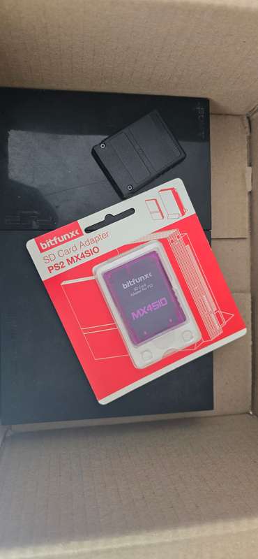 Ps2 70000 with free mcboot ,mx4sio and 64gb sd card
