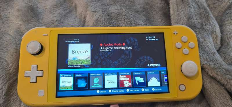 Modded Switch Lite 128gb