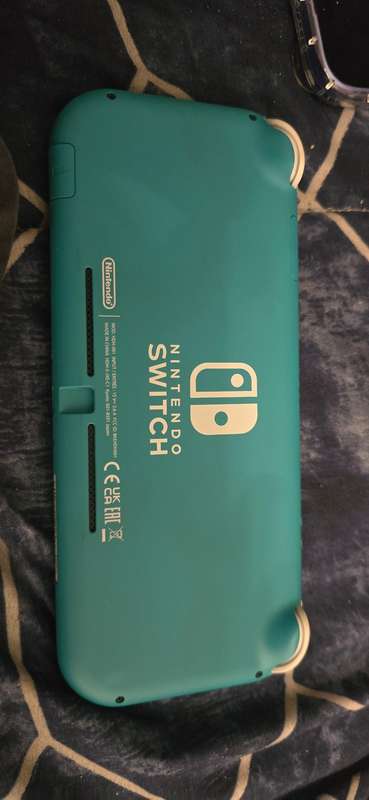 modded Nintendo switch lite turquoise