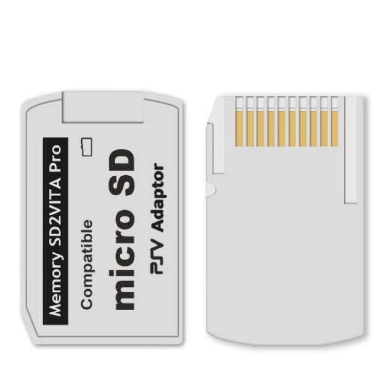 Sd2vita adapter with sd card