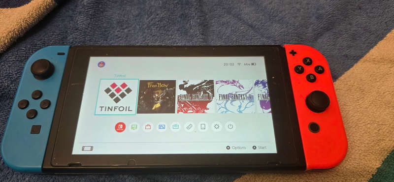 Nintendo switch hwfly modded 64gb