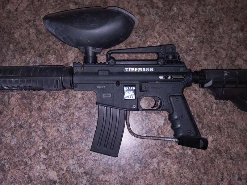 Paintball Setup/Gear.