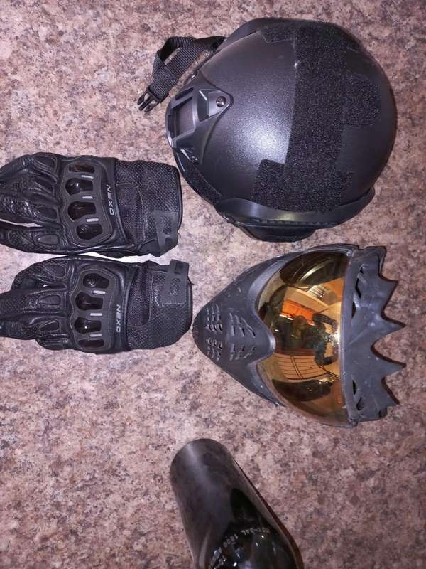 Paintball Setup/Gear.