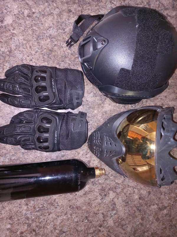 Paintball Setup/Gear.