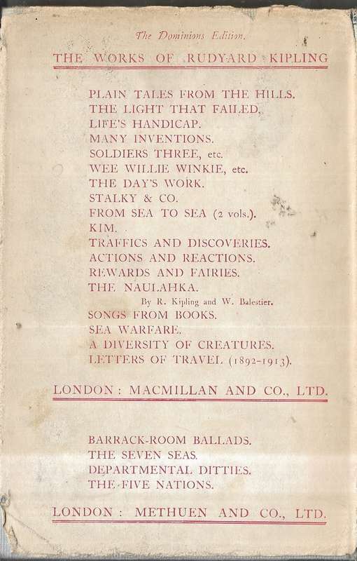 Letters Of Travel (1892  1913) by Rudyard Kipling