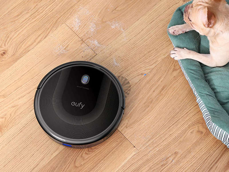 eufy Clean RoboVac 15C MAX WiFi Robot Vacuum Cleaner in box wih attachment in box