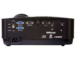 **INFOCUS IN124A DLP 3D READY HDMI PROJECTOR**3500 LUMNES**FREE NEW MXQ 4K TV BOX INCL