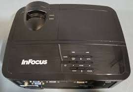 **INFOCUS IN124A DLP 3D READY HDMI PROJECTOR**3500 LUMNES**FREE NEW MXQ 4K TV BOX INCL