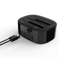 ORICO 6228US3-C 1 to 1 Clone 2 Bay USB 3.0 Type-B to SATA External Storage Hard Drive Dock for 2....