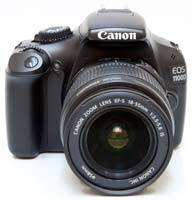 Canon EOS 1100D Digital SLR Camera with 55-250MM LENS AND BAG*UNTESTED*