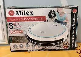 New Milex Intellivac 3-in-1 Robot Vacuum, Sweep & Mop with Wifi