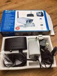 New Bench KH 2074 Indoor and Outdoor wireless Surveillance Camera Set in Box