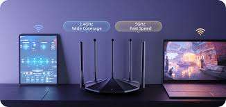 Tenda Router TX2 Pro, WiFi 6 AX1500 Dual Band Gigabit