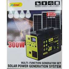 Andowl 300W Portable Solar Power Generator Q-SP60 Lithium LifePo4
