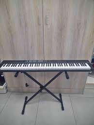 *SANCHEZ ARK160 ELECTRONIC KEYBOARD WITH STAND*NO POWER SUPLLY*NOT TESTED*