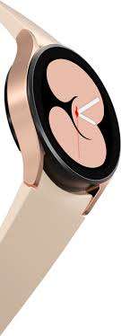 *SAMSUNG GALAXY WATCH 4, PINK GOLD,BT/GPS SMART WATCH IN BOX WITH WIRELESS CHARGER*