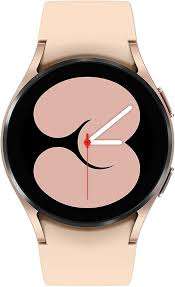 *SAMSUNG GALAXY WATCH 4, PINK GOLD,BT/GPS SMART WATCH IN BOX WITH WIRELESS CHARGER*