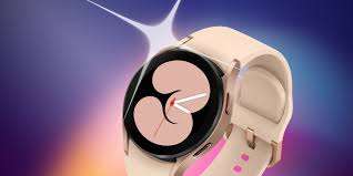 *SAMSUNG GALAXY WATCH 4, PINK GOLD,BT/GPS SMART WATCH IN BOX WITH WIRELESS CHARGER*