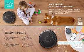 eufy Clean RoboVac 15C MAX WiFi Robot Vacuum Cleaner in box wih attachment in box