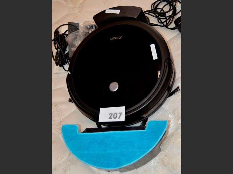 360 Robot Vacuum/Mop C50 with Remote, Charging Station, Etc.