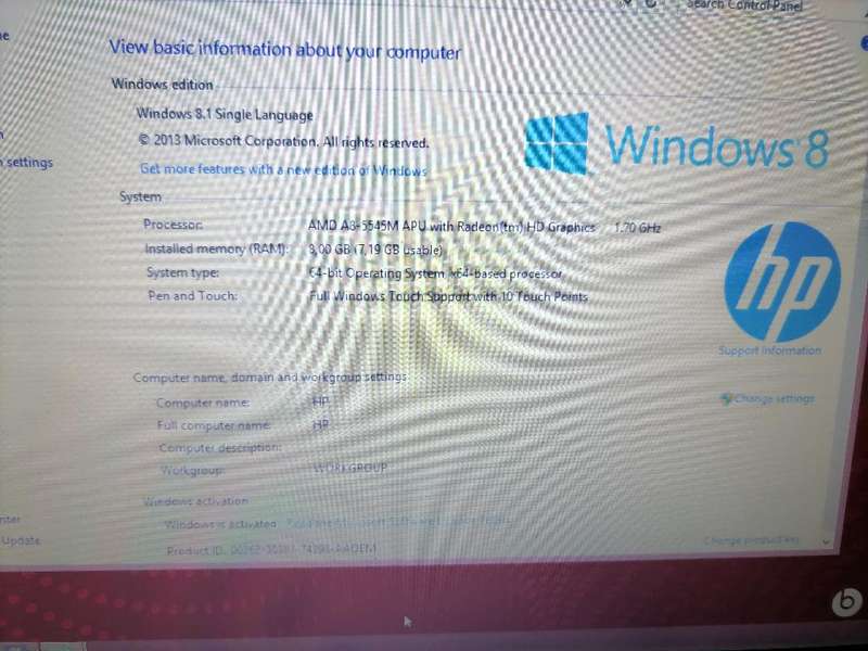 *HP 15 BEATS SPECIAL EDITION TOUCH SCREEN LAPTOP*AMD A8 RADEON,8GB RAM,1TB HDD*