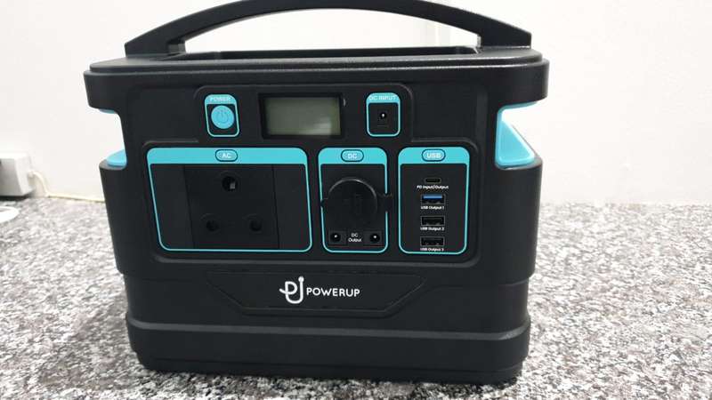 PowerUp 500W 518Wh Lithium-Ion Portable Power Station in Box - Not Charging
