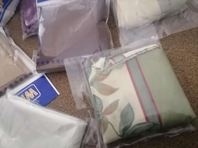 LOT OF PILLOW CASES ONE BID FOR THE LOT AS PER PICS**