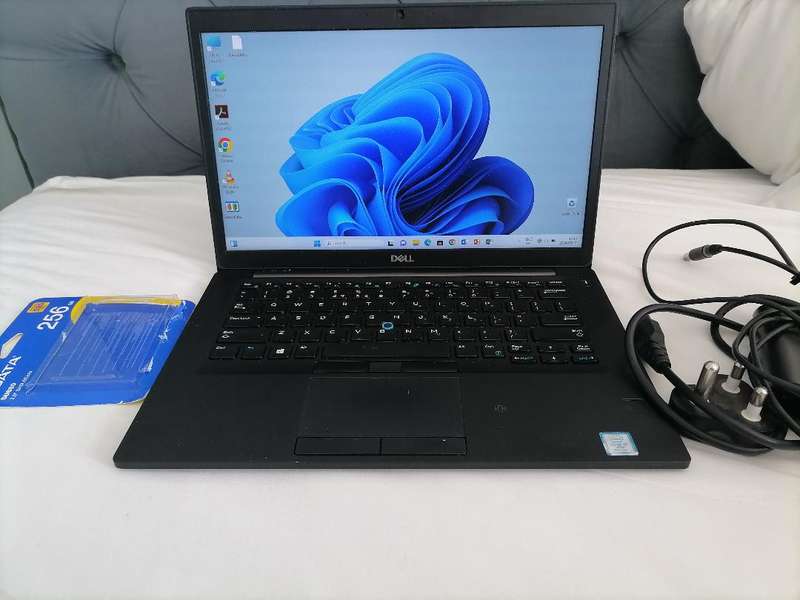 REFURBISHED i5 DELL LATITUDE E7490 8TH GEN,SIM SLOT, 8GB RAM,256GB SSD, W10/OFFICE, CHARGER
