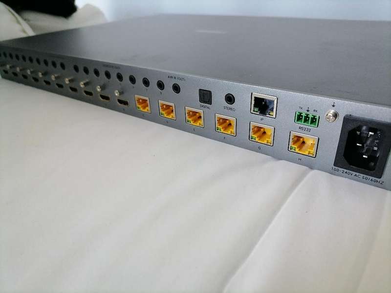 HDANYWHERE MHUB862U MHUB 8x6+2 HDMI/HDBT matrix 40m 4K / 70m 1080P