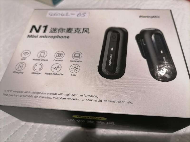 BRAND NEW N1 MOVINGMIC BLUETOOTH SET IN BOX WITH CHARGERS ETC*