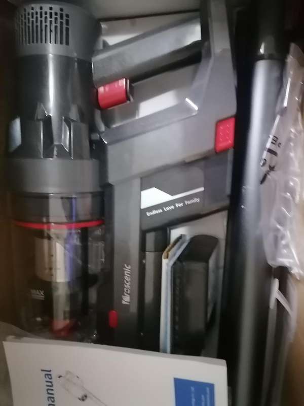 PROSCENIC PRO 11 VACD/MOP ALL IN ONE CORDLESS LED*NO CHARGER,NOT TESTED*NEW CONDITION*