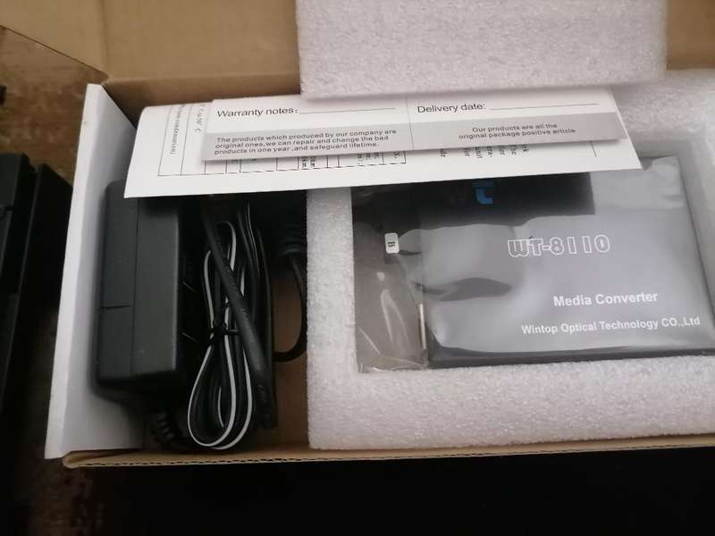 6 X BRAND NEW WINTOP FIBRE NETWORK MEDIA CONVERTERS
