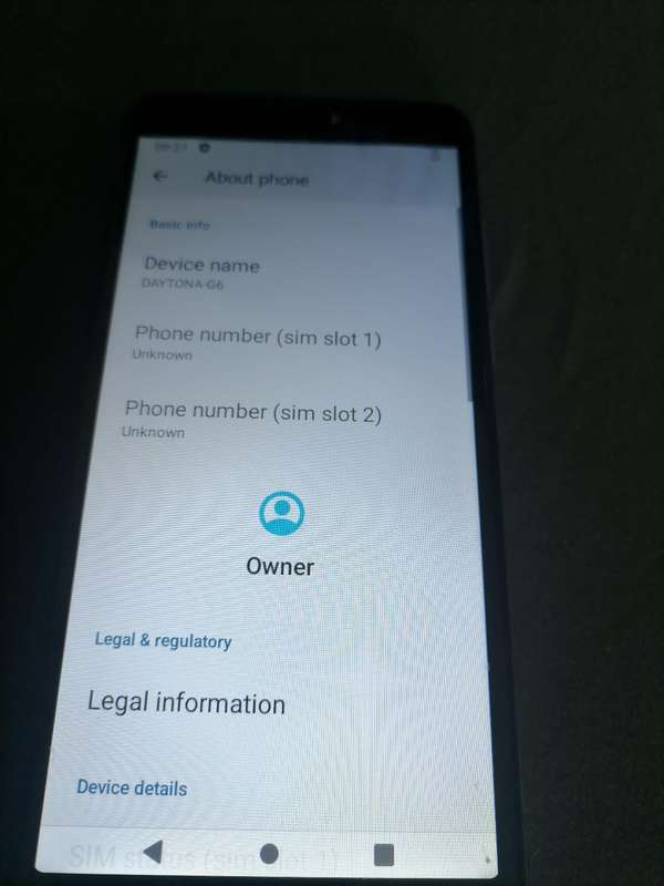 PACKARD BELL  DAYTONA G6 DUAL SIM PHONE
