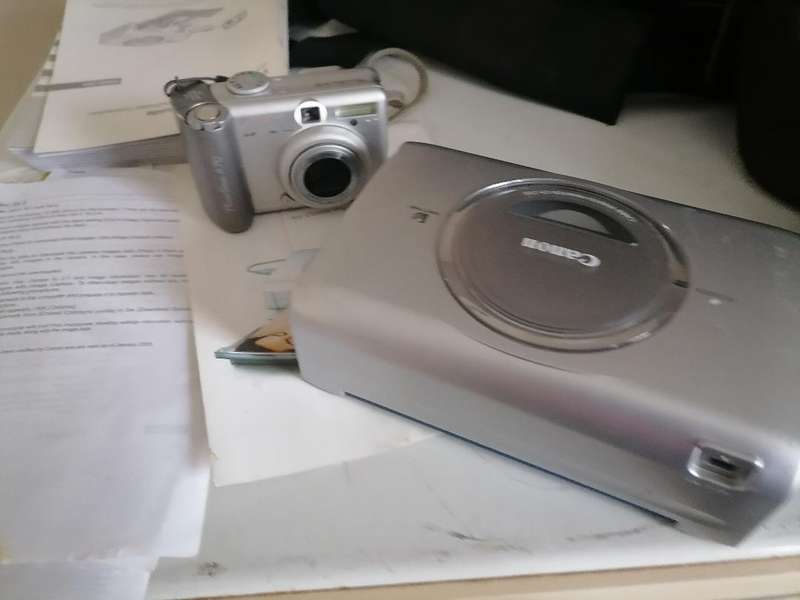 CANOON POWER SHOP 70 CAMERA+CANON PHOTO PRINTER+RICOH CAMERA