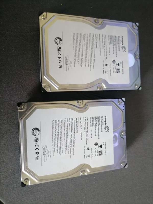 *PRE BLACK FRIDAY DEAL*BUY ONE GET ONE FREE*2 X 1TB SEAGATE HDD**TESTED 100%*