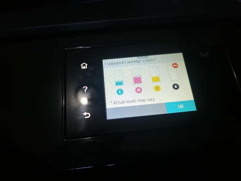 *HP OFFICEJET PRO 8715 ALL IN ONE PRINTER*BLACK NEEDS REPLACING*