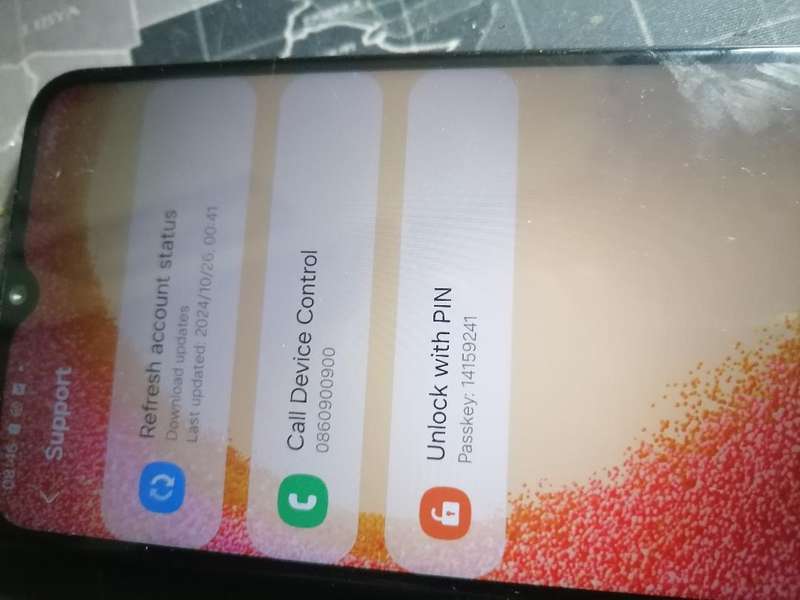 SAMSUNG AO4SF DUAL SIM PHONE,SCREEN FLASHES ON AND OFF