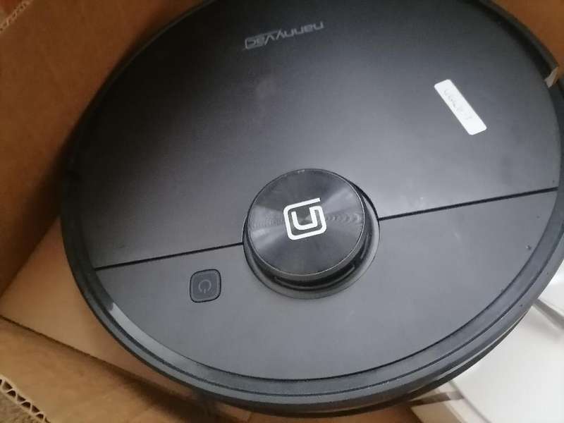 Lot of 2 x NannyVac J01 Lidar Navigation Smart Robot Vacuums